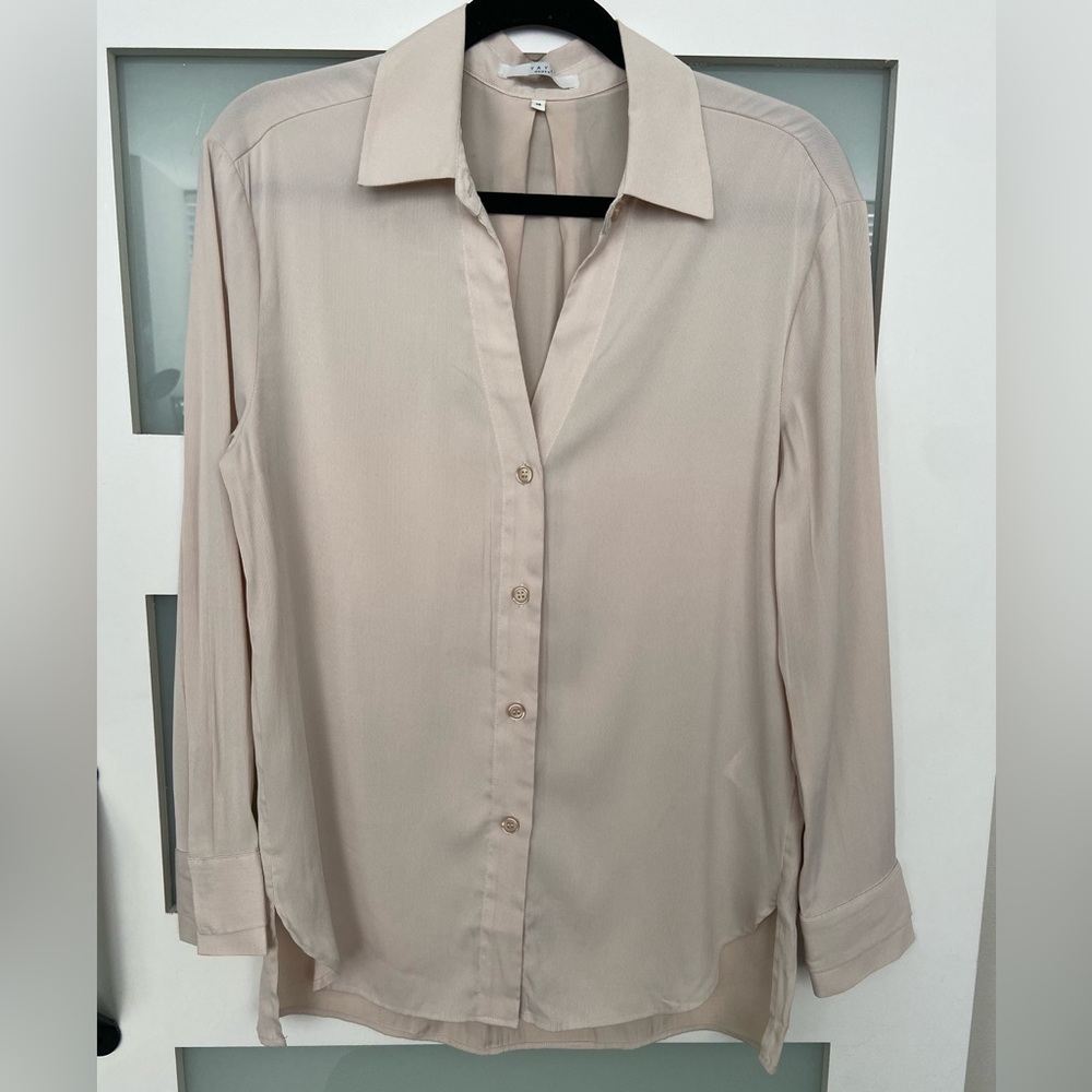 Yaya Women beige blouse